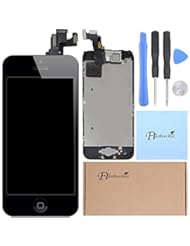Wireless: Black LCD Touch Screen Digitizer Assembly with Small Parts for Iphone 5C - OrangeHongKong