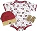 Search : San Francisco 49ers Baby Onesie, Cap, and Booties Gift Set
