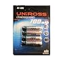 UniRoss 4 x AAA Ni-Mh 700 mAh Rechargeable Batteries