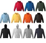 Produkt-Bild: Kapuzen Sweatjacke HANES Beefy Hooded Jacket in 11 Farben und den Gr&ouml;ssen S, M, L, XL und XXL