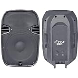 New Pyle 12 Inch 1000 Watt 2 Way Plastic Molded Pa Speaker System 35mm Speaker Stand Mount