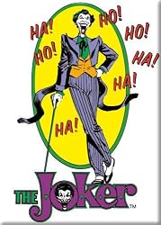 The Joker Leaning on Cane Refrigerator Magnet