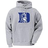Nike Duke Blue Devils Ash Classic Logo Hoody Sweatshirt
