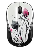 Logitech - Wireless Mouse M325 Color Collection - Souris sans-fil - Suivi optique - 3 boutons - Unifiying - Fingerprint Flowers