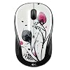 Logitech M325 Wireless Mouse - Fingerprint Flowers