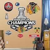 (41x44) Chicago Blackhawks 2010 Champions Logo Wall Decal