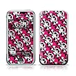 Skully Pink Design Protective Skin Decal Sticker for Apple iPhone (2G)1st Generation
