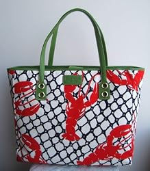 Kate Spade Cape Cod Lobster Large Shopper Bag Tote