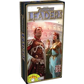 7 Wonders Leaders Expansion Board Game