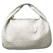 Bottega Veneta 'Veneta' Woven Cream Leather Large Hobo 115654/V0013/9541