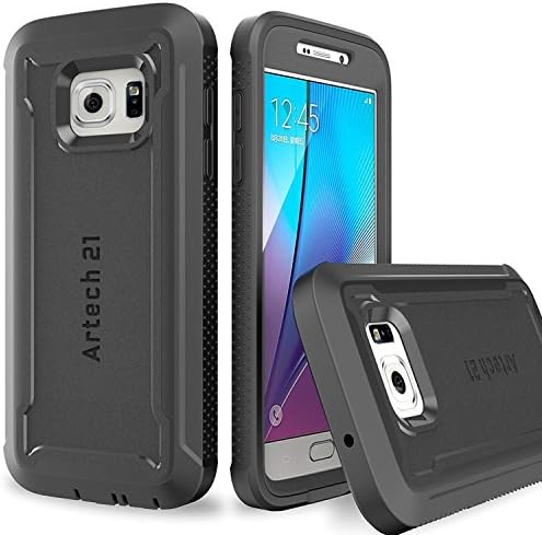 Galaxy S7 Rugged Case -- Artech 21 [Little Rock Series] Military Grade Protective Ultra [Shockproof] [Drop Proof] Heavy Duty Defender Case For Samsung Galaxy S7-[Black]