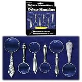 Deluxe Magnifiers - Magnifying Glasses - Set of 6