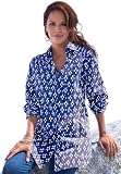 Roamans Womens Plus Size Kate Bigshirt
