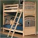 2nd Nature Twin Bunk Bed