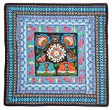 Chinese Home Decor / Chinese Embroidery / Chinese Folk Art: Embroidered Chinese Cushion