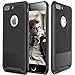 iPhone 7 Plus Case, [Shield] [Flash Diffuser] [Scratch Resist] [Carbon Fiber] Texture TPU Case Cover for Apple iPhone 7 Plus - Black