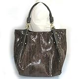 51EL7FCiDGL. SL160  Large Snake skin Lk Bucket Tote Hobo Handbag