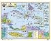 Macmillan Caribbean Wall Map - Paper Edition