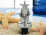 Starfish Design Wine Pourer and Stopper Combination Favors