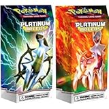Pokemon PL Card Game Platinum Arceus Theme Deck Set: STORMSHAPER and FLAMEMASTER (Both Decks)