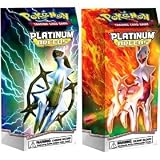 Pokemon PL Card Game Platinum Arceus Theme Deck Set: STORMSHAPER & FLAMEMASTER (Both Decks)