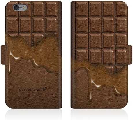 CaseMarket Original Design [ Sweet Chocolate Collection - Slim Diary ] for Apple iPhone6 (4.7) Wallet Case