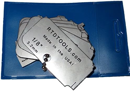Weld Fillet Gage / Weld Fillet Gauges / Welding Gages/Half Size/ Made in the USA!