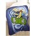 Toys : Bart Simpson SUPER SWIRL fleece blanket