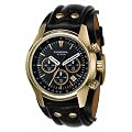 Fossil Herren-Armbanduhr Chronograph Sport CH2615 Gold IP