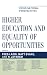 Higher Education and Equality of Opportunity: Cross-National Perspectives (Studies in Public Policy)