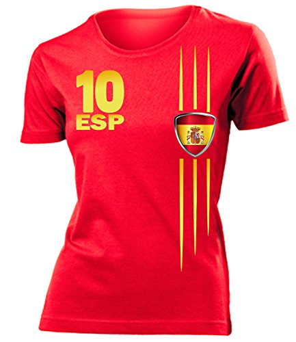 FUSSBALL – SPANIEN FANSHIRT 3211(F-R) Gr. M