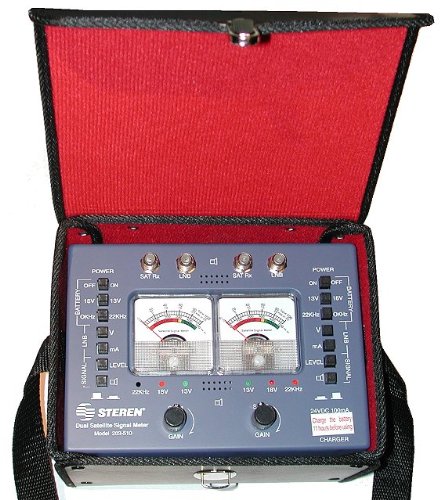 Generic 203-510 Satellite Signal Meter-Dual w/22khz tone generator DirecTV only. Generic 203-510 Satellite Signal Meter-Dual w/22khz tone generator DirecTV only.