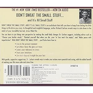 Dont Sweat Small Stuff