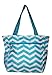 Large Multi - Pocket Fashion Zipper Top Organizing Beach Bag Tote -13