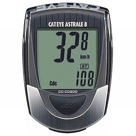 CAT EYE Astrale 8 Compteur pour v�lo avec fil