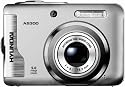 Hyundai A 5300 Digitalkamera (5 Megapixel, 3-fach opt. Zoom, 2,4" Display) silber