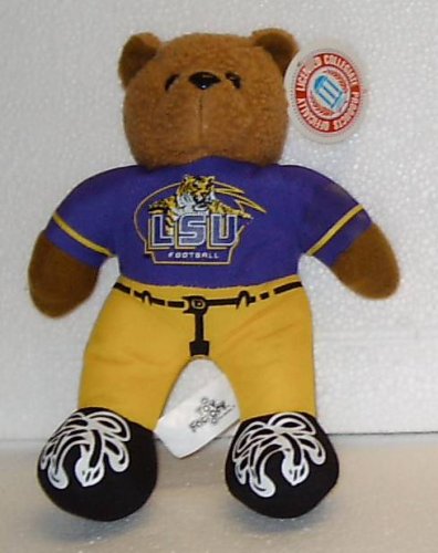 51ELRkWxnlL 9 Teddy Bear; LSU Tigers Plush Stuffed Toy Doll Mascot