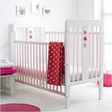 Cosatto Bola Cot White with Pink