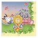 Nighty Night BaZooples Baby Shower Dessert Napkins 16 Pack
