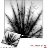 Sony PS3 Slim Skin - Lightning Black