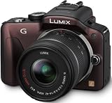 Panasonic - Lumix DMC-G3KEG-T - Kit compact hybride +� Objectif 14-42 mm - 16 Mpix - Chocolat