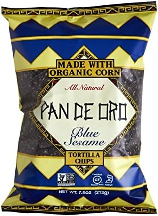 PAN DE ORO Blue Sesame, 7.5 Ounce (Pack of 12)