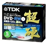 TDK Ķ��DVD-RW 2-4��®�б�Ͽ���� �ۥ磻�ȥץ�󥿥֥� 5��ѥå� DRW120HCDPB5S