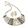 Choker / Collar Fashion Necklace & Pierced Earrings Set Gold & Silver & Bronze