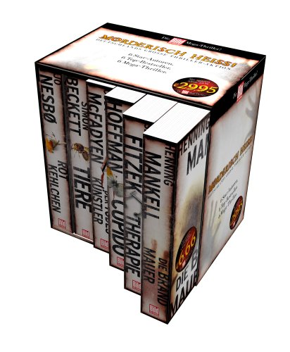Thriller Box, BILD am Sonntag, BamS Mega Thriller Edition/Box: Tiere. Cupido. Die Therapie. Die Brandmauer. Der Todeskünstler. Rotkehlchen. ... Brandmauer; Rotkehlchen; Der Todeskünstler: Alle Infos bei Amazon