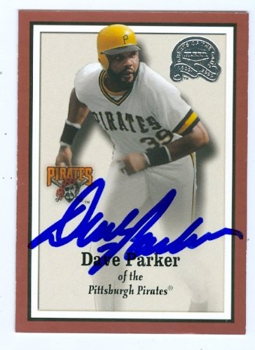 Dave Parker Autographed/Hand Signed Baseball Card (Pittsburgh Pirates) 2000 Fleer Greats of the Game