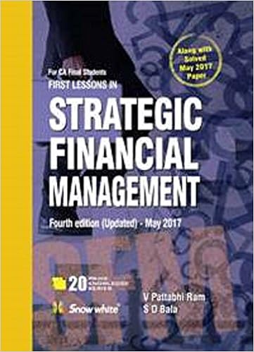 CA Final Strategic Financial Management Book-