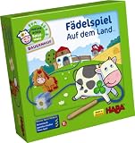 Haba 5580 - Meine erste Spielwelt Bauernhof - Fädelspiel auf dem Land