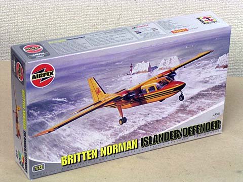 Cover image : 1/72 BRITTEN NORMAN ISLANDER/DEFENDER