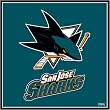 San Jose Sharks NHL Note Cube